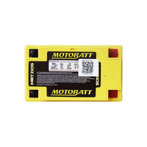 Bateria Motobatt MBTZ10S 8.6AH Quadflex